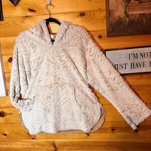 Cozy Cream Hooded Sweatshirt